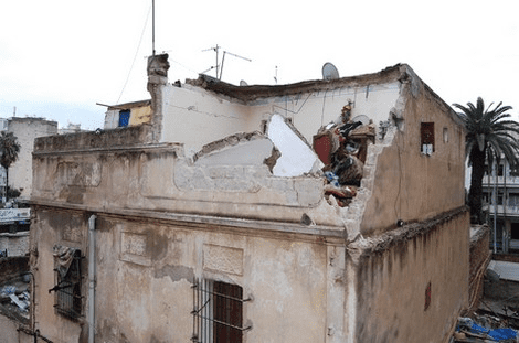 إصابة سيدة إثر انهيار سقف منزل آيل للسقوط بالمدينة القديمة بالدار البيضاء