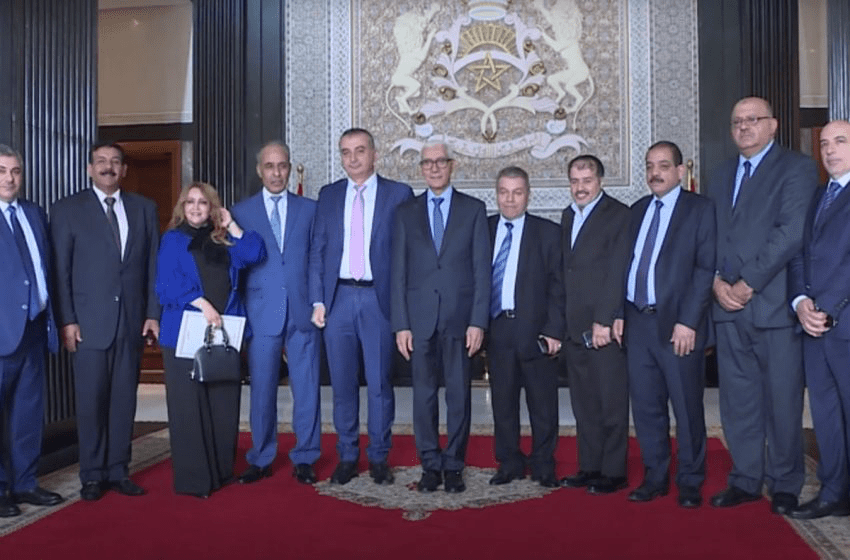 الخليفة الأول لرئيس مجلس المستشارين يستقبل وفدا عن اللجنة القانونية بمجلس النواب الأردني