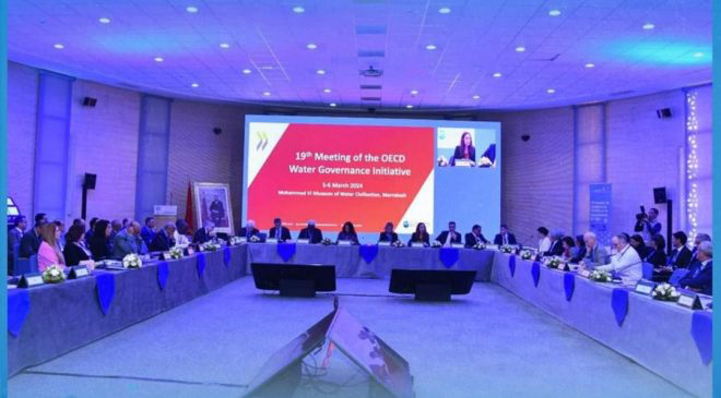 مراكش تحتضن الإجتماع التاسع عشر لمبادرة منظمة  التعاون الاقتصادي والتنمية حول حكامة الماء