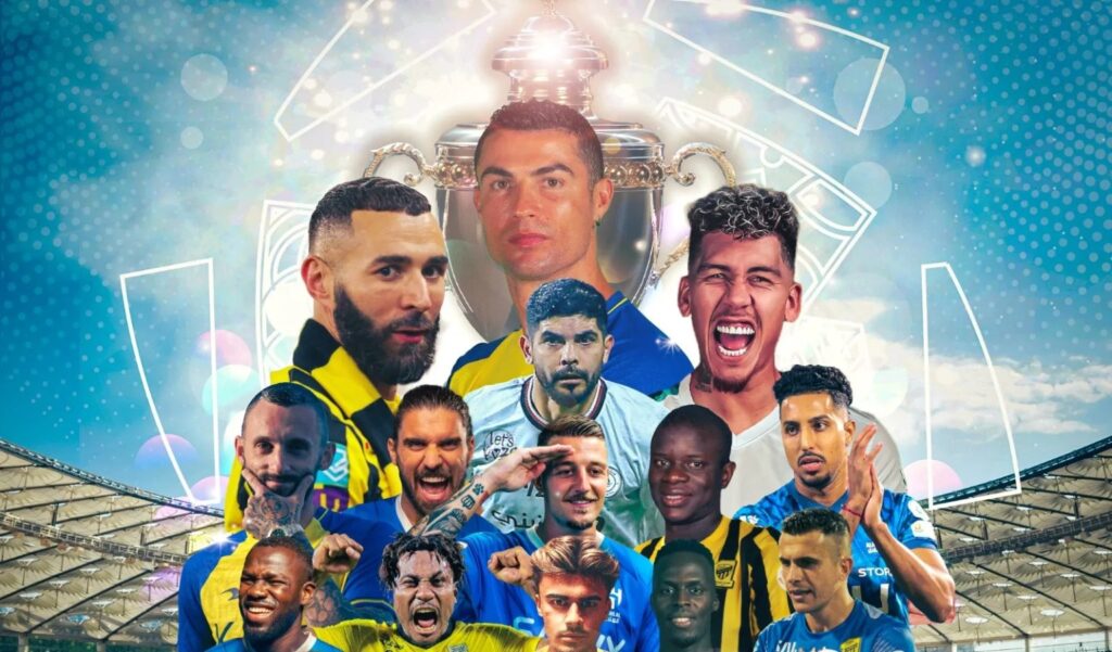 الدوري السعودي ينفق 972 مليون يورو في صفقات هذا الموسم