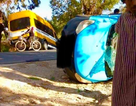 اصابة 10 اشخاص في حادثة سير خطيرة باقليم الصويرة