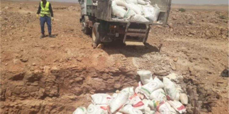 ضبط 3 شاحنات محملة بفضلات الدجاج بمدينة ابن جرير