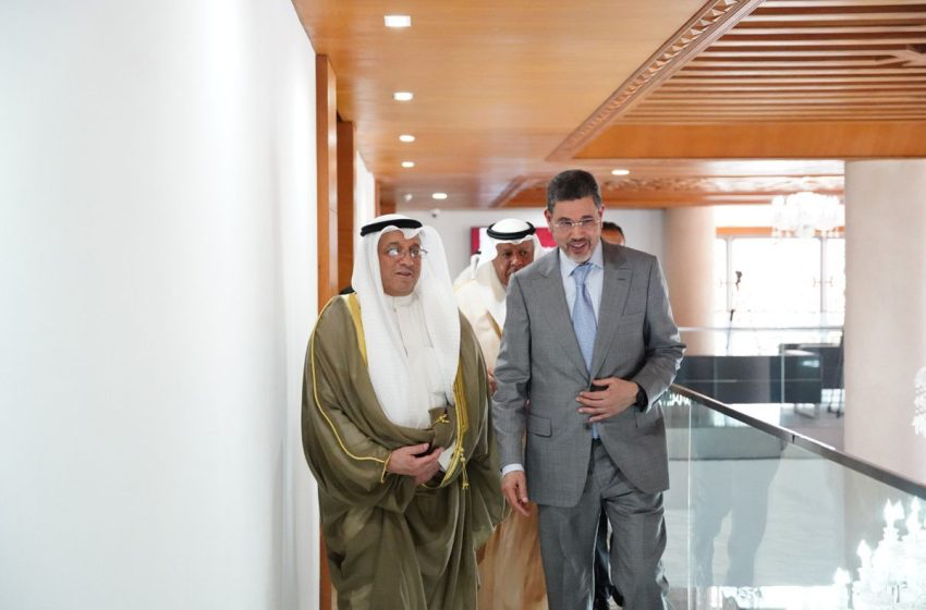 محمد عبد النباوي ورئيس المجلس الأعلى للقضاء الكويتي يتفقان على وضع إطار اتفاقي للتعاون