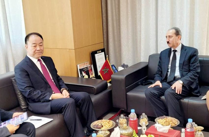 حسن الداكي يتباحث تعزيز التعاون القضائي مع نائب وزير العدل الصيني