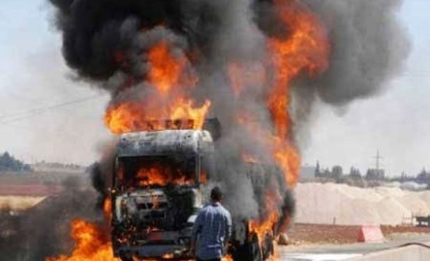 اندلاع حريق مهول بشاحنة محملة بـ “كارطون” نواحي سطات