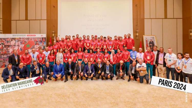 الأبطال المغاربة في الألعاب الأولمبية يتوافدون على باريس