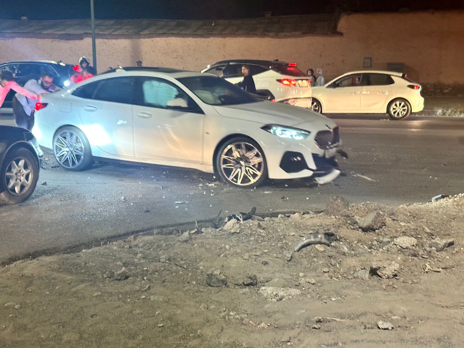 عاجل.. حادثة سير خطيرة بحي بين لقشالي بمراكش