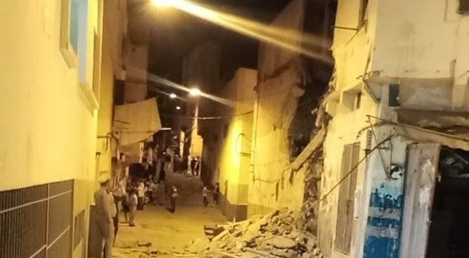 إنهيار 4 منازل بمنطقة درب السلطان بالدار البيضاء