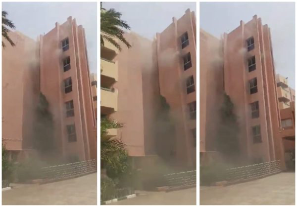 النيران تندلع بالطابق الرابع لمستشفى ابن طفيل بمراكش