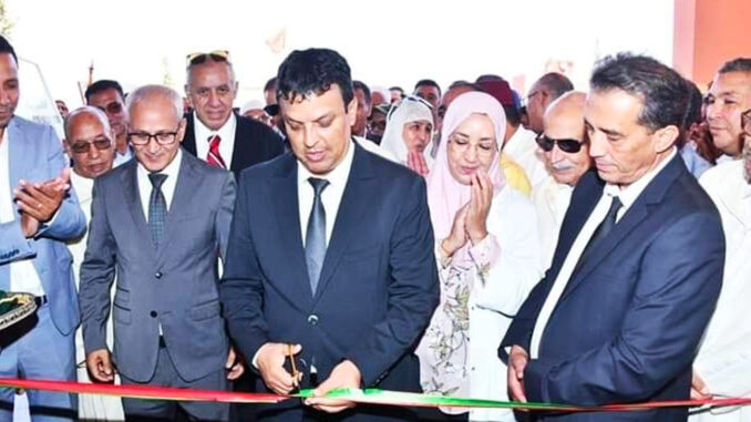 بوينيان عامل اقليم الرحامنة يشرف على تدشين مشاريع تنموية بمناسبة تخليد الذكرى الـ25 عيد العرش المجيد