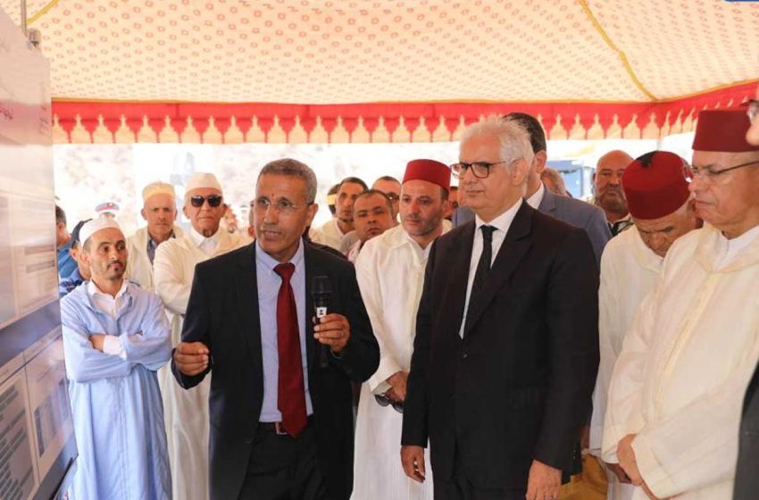 الوزير بركة يتفقد مشاريع طرقية على مستوى جهة العيون الساقية الحمراء