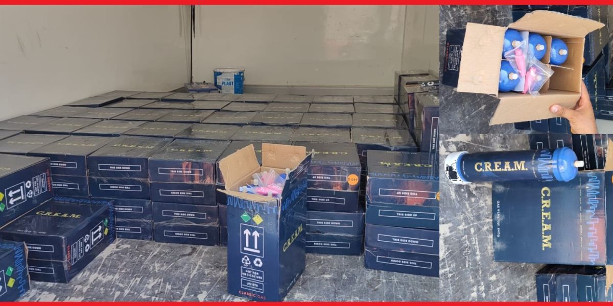 إيقاف شخصين بحوزتهما 594 عبوة من “غاز الضحك” بطنجة