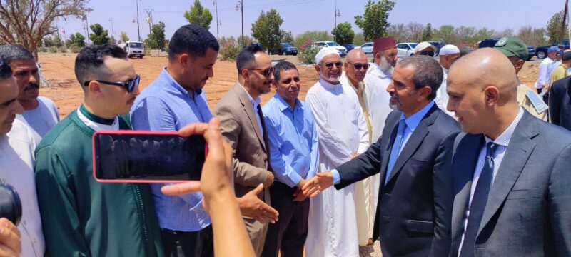 عامل قلعة السراغنة يعطي انطلاق الحي الصناعي بالعطاوية