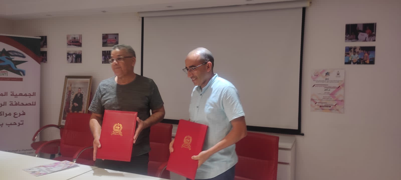 الجمعية المغربية للصحافيين الرياضيين مندوبية مراكش تنظم دورة تكوينية في موضوع ” الرهانات المستقبلية للعمل”