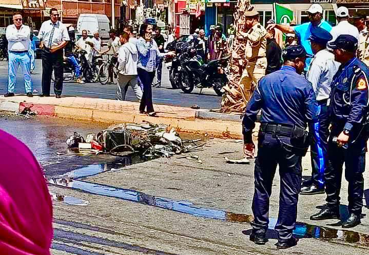 وفاة شخص واصابة ابنته بجروح في حادثة سير بشيشاوة