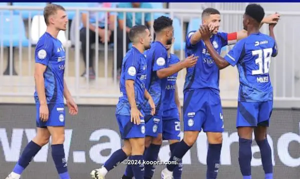 اللاعب المغربي تاعرابت يتوهج في فوز النصر على العروبة