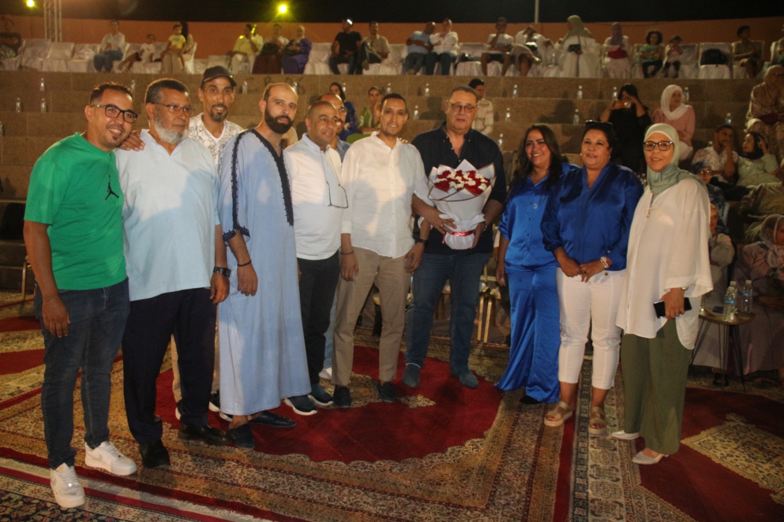 بالفيديو.. جماعة المشور القصبة تنظم حفلا فنيا احتفاء بذكرى عيد الشباب +صور