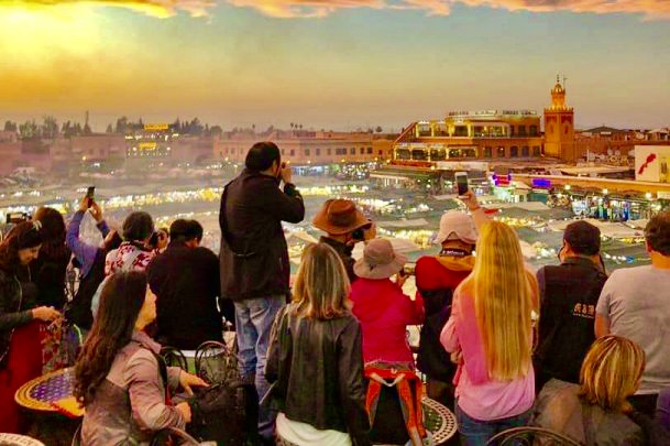 توافد قياسي للسياح بلغ 10 ملايين سائح عند متم يوليوز