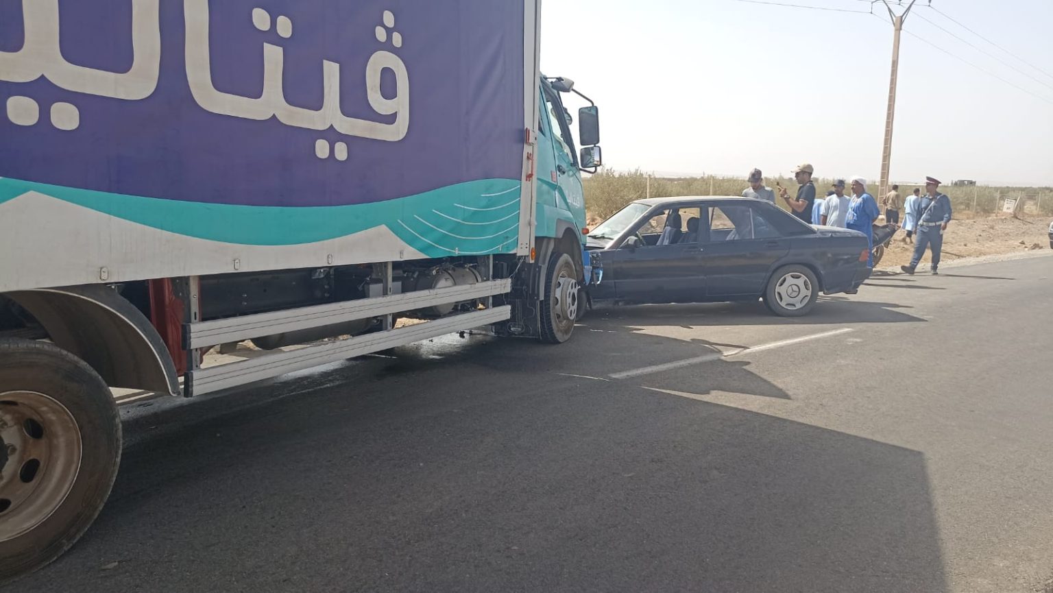 مصرع شخص وإصابة ستة ركاب في حادثة سير مروعة بإقليم شيشاوة +صور