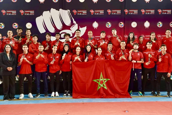 أبطال المغرب يتألقون في منافسات بطولة شمال إفريقيا للكاراطي بالقاهرة