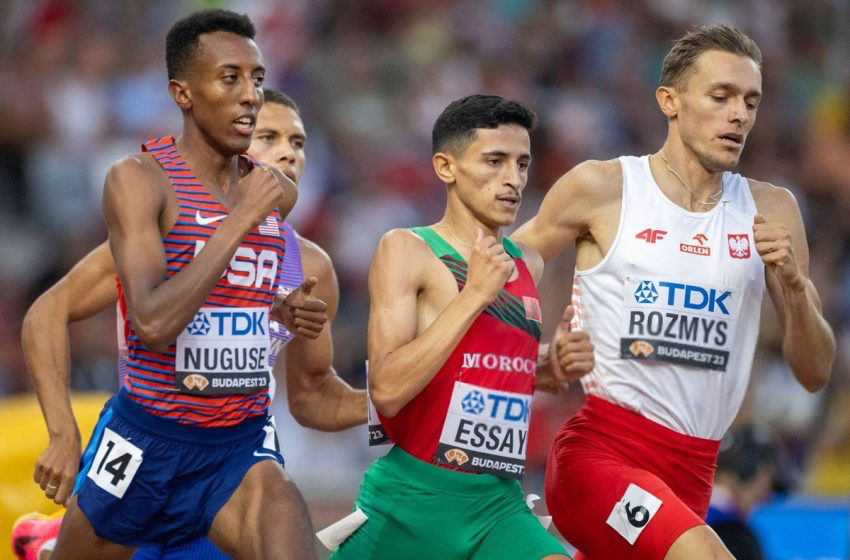 أولمبياد باريس 2024.. العداء المغربي أنس الساعي يتأهل إلى نصف نهائي سباق 1500 متر