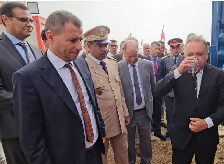 العامل المالكي يعطي الانطلاقة الفعلية لخدمات محطة تحلية ماء البحر بالجماعة الترابية تافضنة باقليم الصويرة
