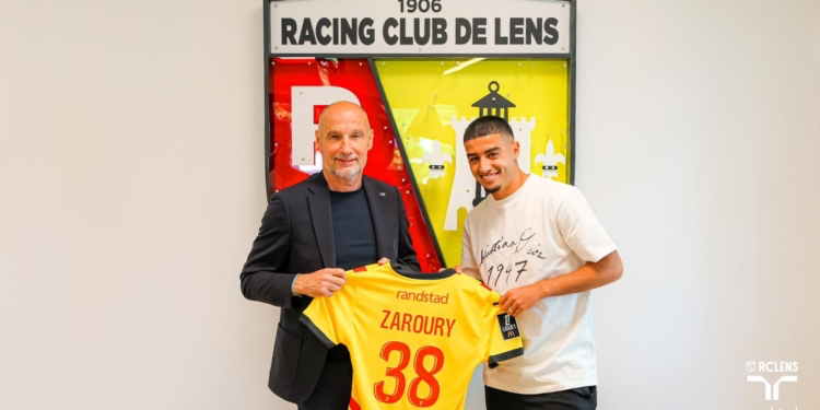 لانس الفرنسي يعلن تعاقده مع الدولي المغربي أنس الزروري حتى 2028