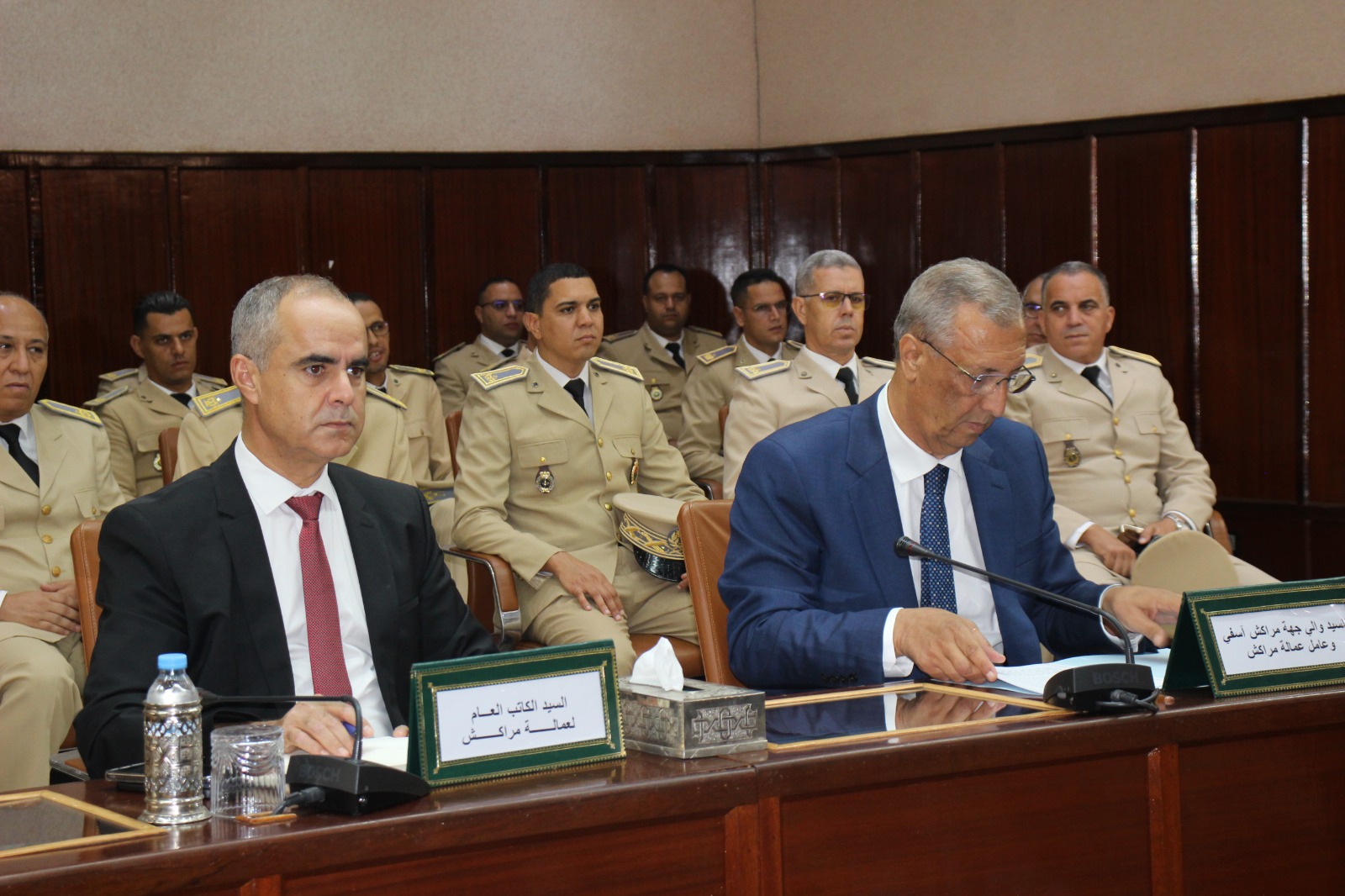 بالفيديو.. حفل تنصيب رجال السلطة الجدد الملتحقين بعمالة مراكش
