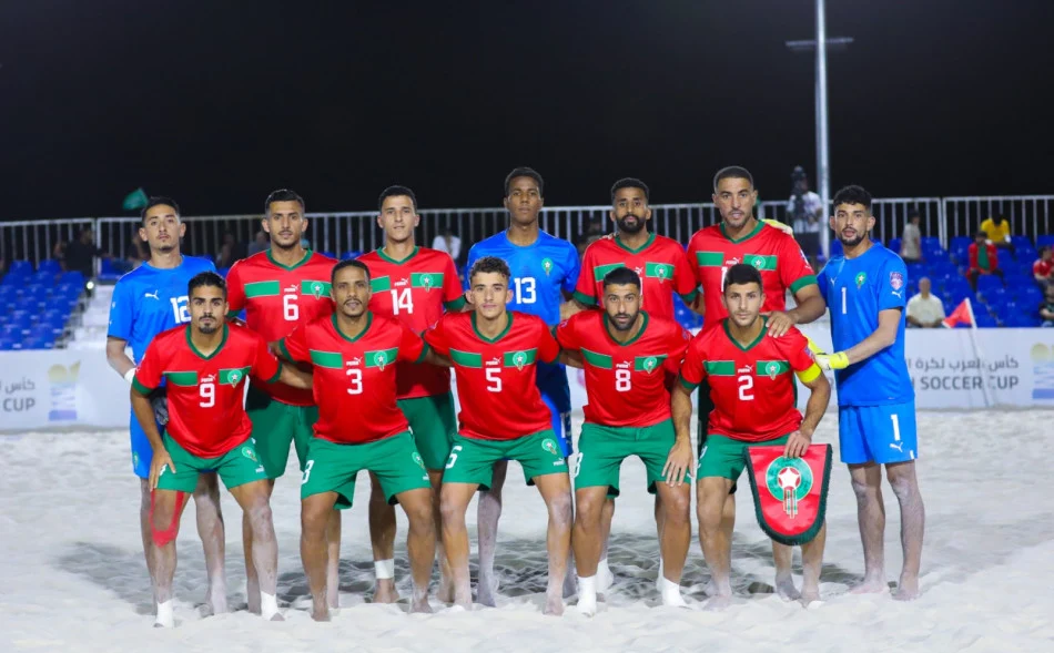 المنتخب الوطني لكرة القدم الشاطئية يفوز على تنزانيا برباعية نظيفة