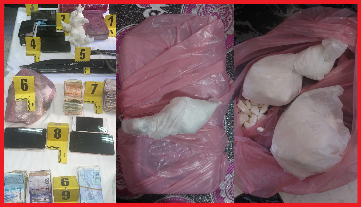 توقيف شخصين متورطين في حيازة وترويج المخدرات والمؤثرات العقلية