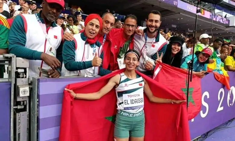 فاطمة الزهراء الإدريسي تتوج بالميدالية الذهبية في سباق الماراطون