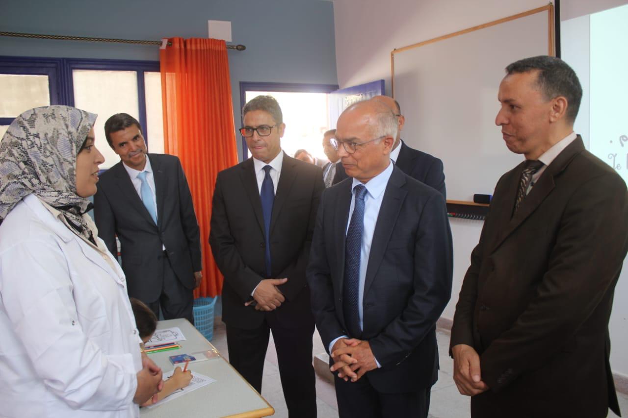 بالصور.. الوزير بنموسى والعامل بنشيخي يتفقدان الدخول المدرسي بالمناطق المتضررة من زلزال الحوز