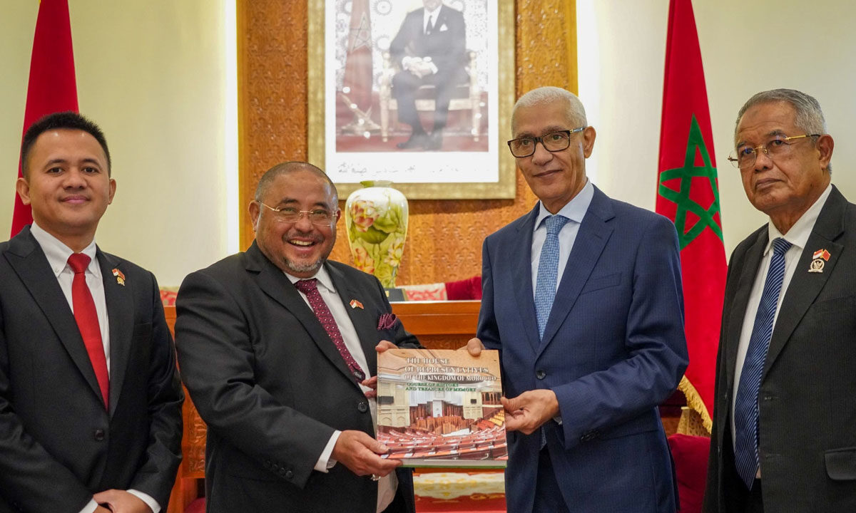 توطيد التعاون البرلماني في صلب مباحثات الطالبي العلمي مع رئيس مجموعة الصداقة البرلمانية الأندونيسية- المغربية
