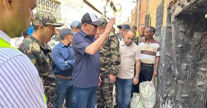 زيارة ميدانية لعامل إقليم ورزازات لتفقد أوضاع المتضررين من التساقطات المطرية الأخيرة