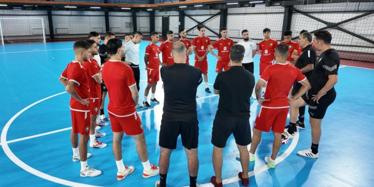 المنتخب المغربي للفوتسال يواصل الإستعداد لكأس العالم