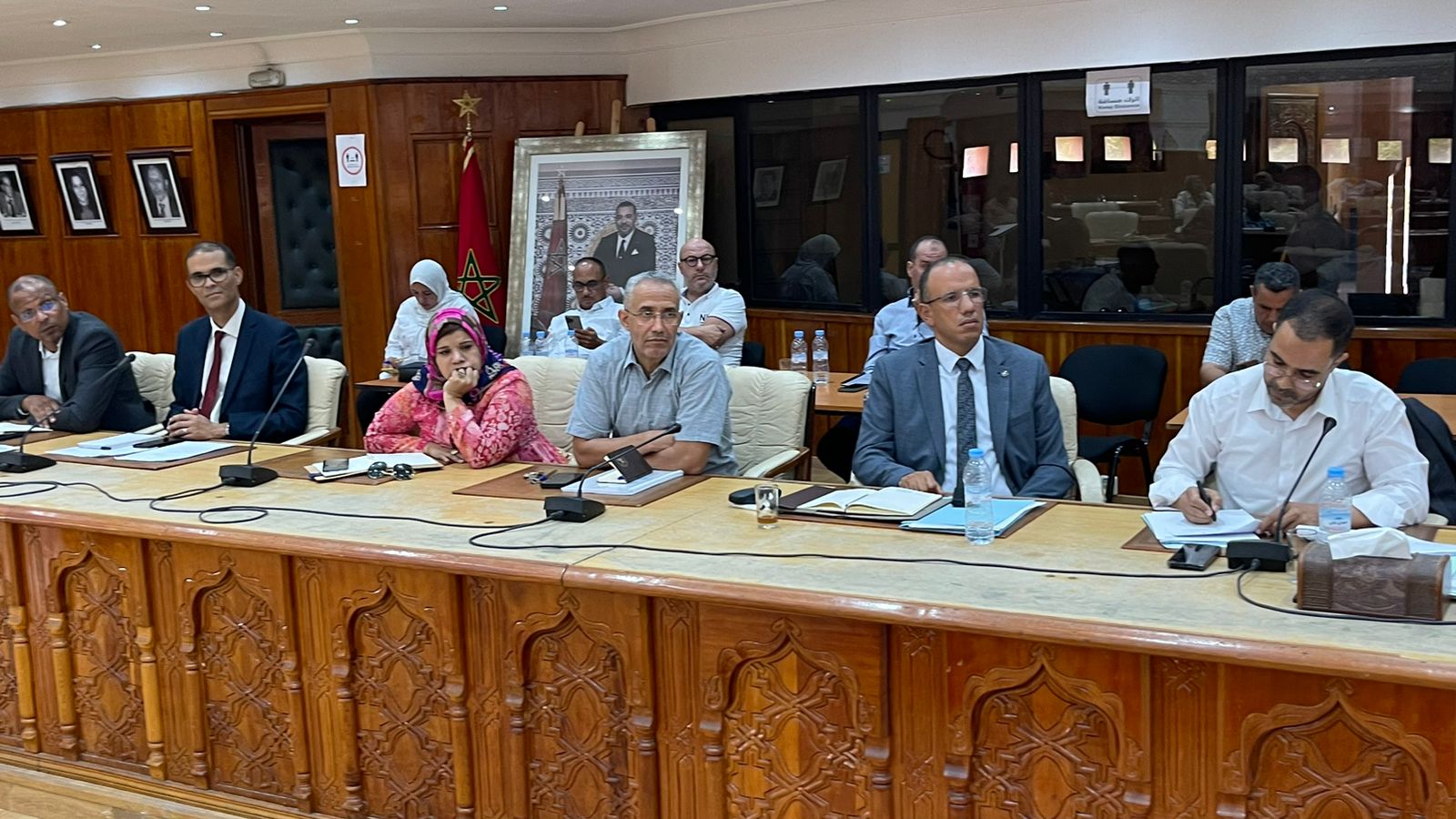 مشروع حساب النفقات ضمن محاور الدورة العادية لمجلس مقاطعة جليز
