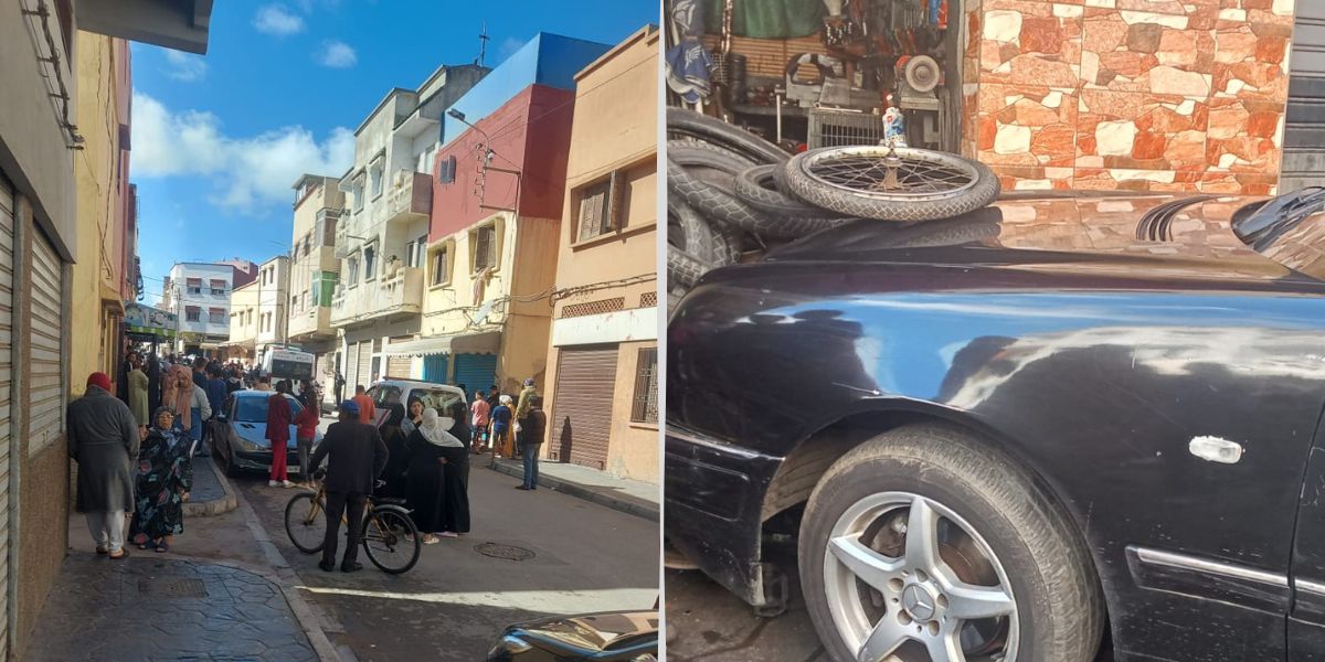 مختل عقليا يسوق سيارة بسرعة جنونية ويتسبب في وفاة شخص وإصابة آخر بالجديدة