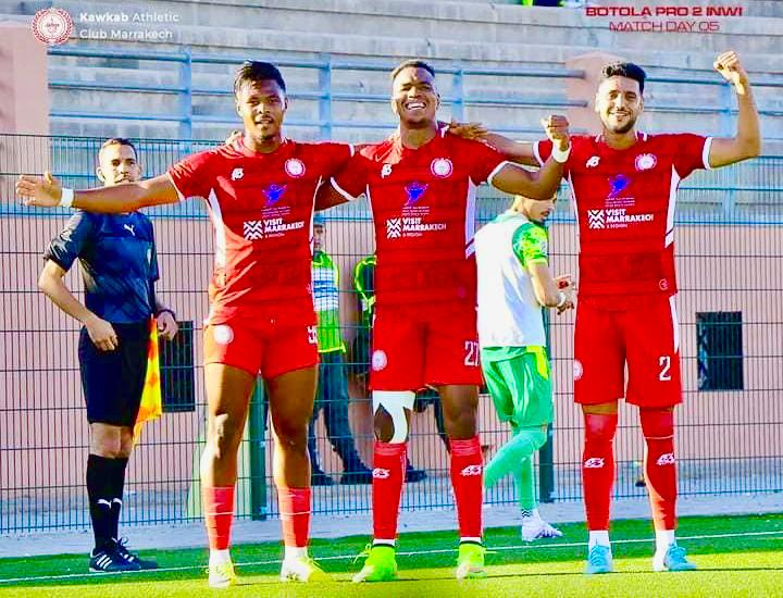 الكوكب المراكشي ينتصر على الوداد الفاسي بأربعة أهداف مقابل هدفين في مباراة بدون جمهور