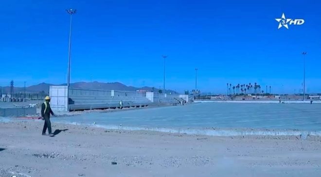 استعدادا للمونديال هذه اصلاحات ملعب مراكش