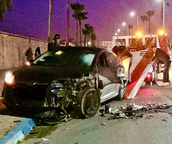 طيش شباب.. سائق “موطور” يلفظ أنفاسه بالمستشفى إثر اصطدامه بسيارة بالصويرة