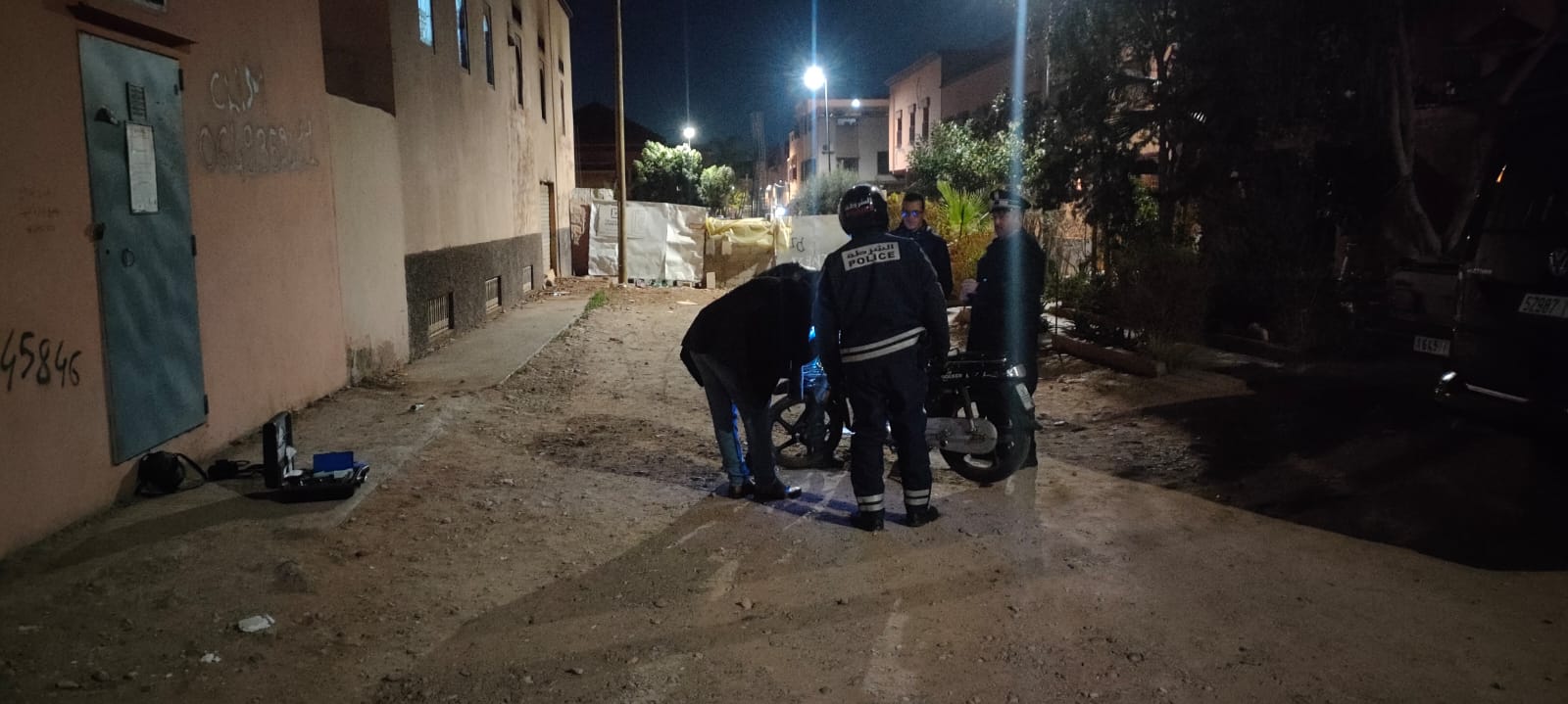 مراكش.. فرقة الدراجين تحجز دراجة نارية مسروقة ببوعكاز