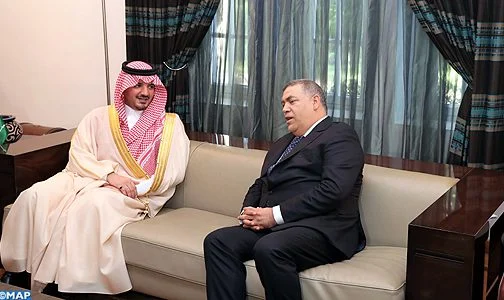 المؤتمر الوزاري حول السلامة الطرقية بمراكش.. لفتيت يتباحث مع نظيره السعودي