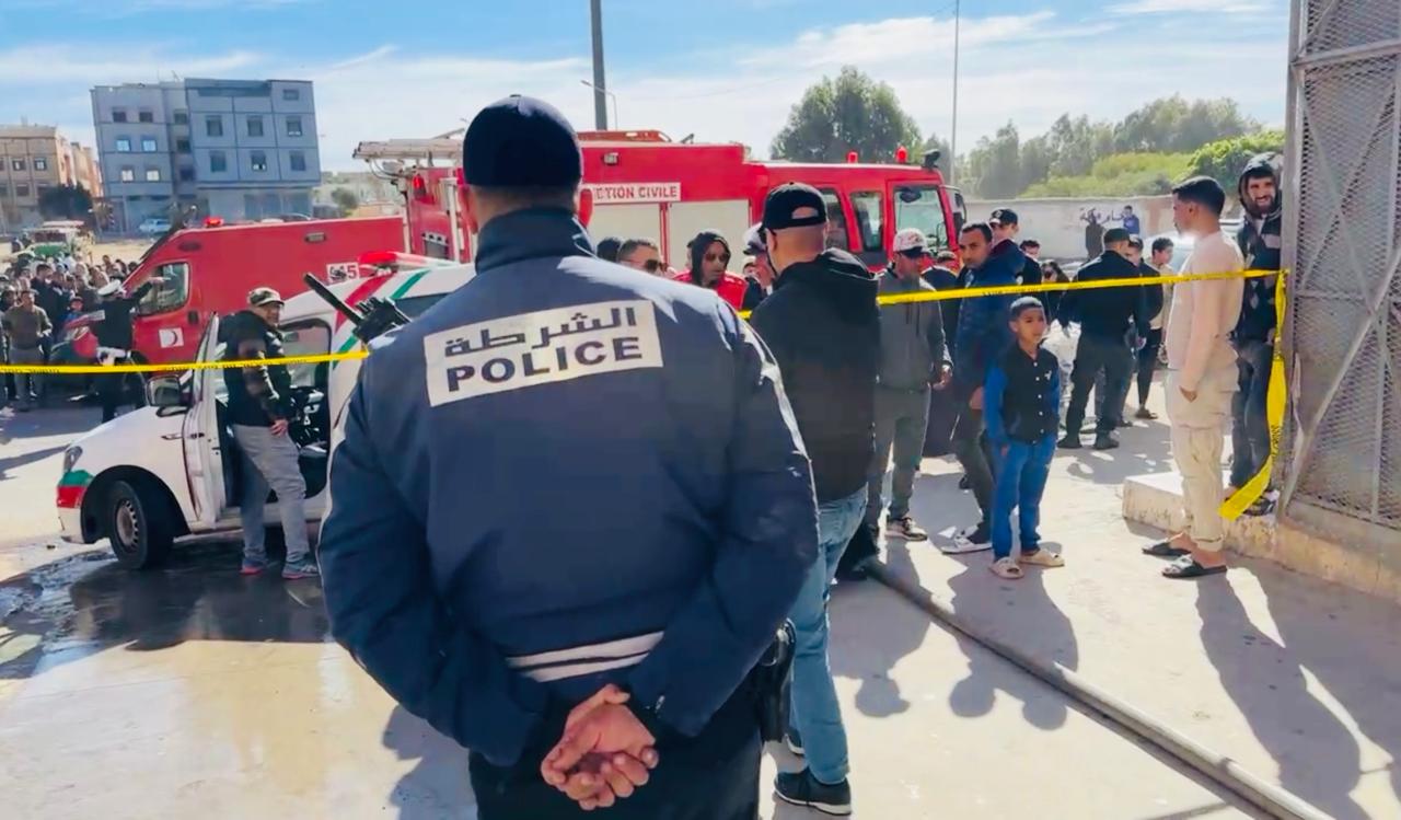 عاجل.. اندلاع حريق بمنزل بحي سيدي كاوكي يرسل أم بحروق لمستعجلات اسفي ونجاة طفليها