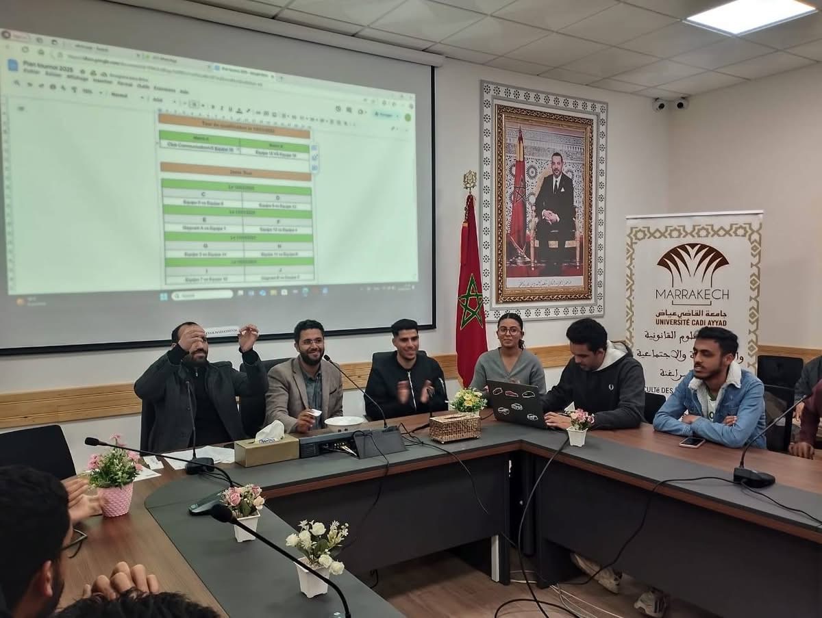 انطلاق دوري رمضان بكلية العلوم القانونية بقلعة السراغنة بإجراء قرعة الإقصائيات