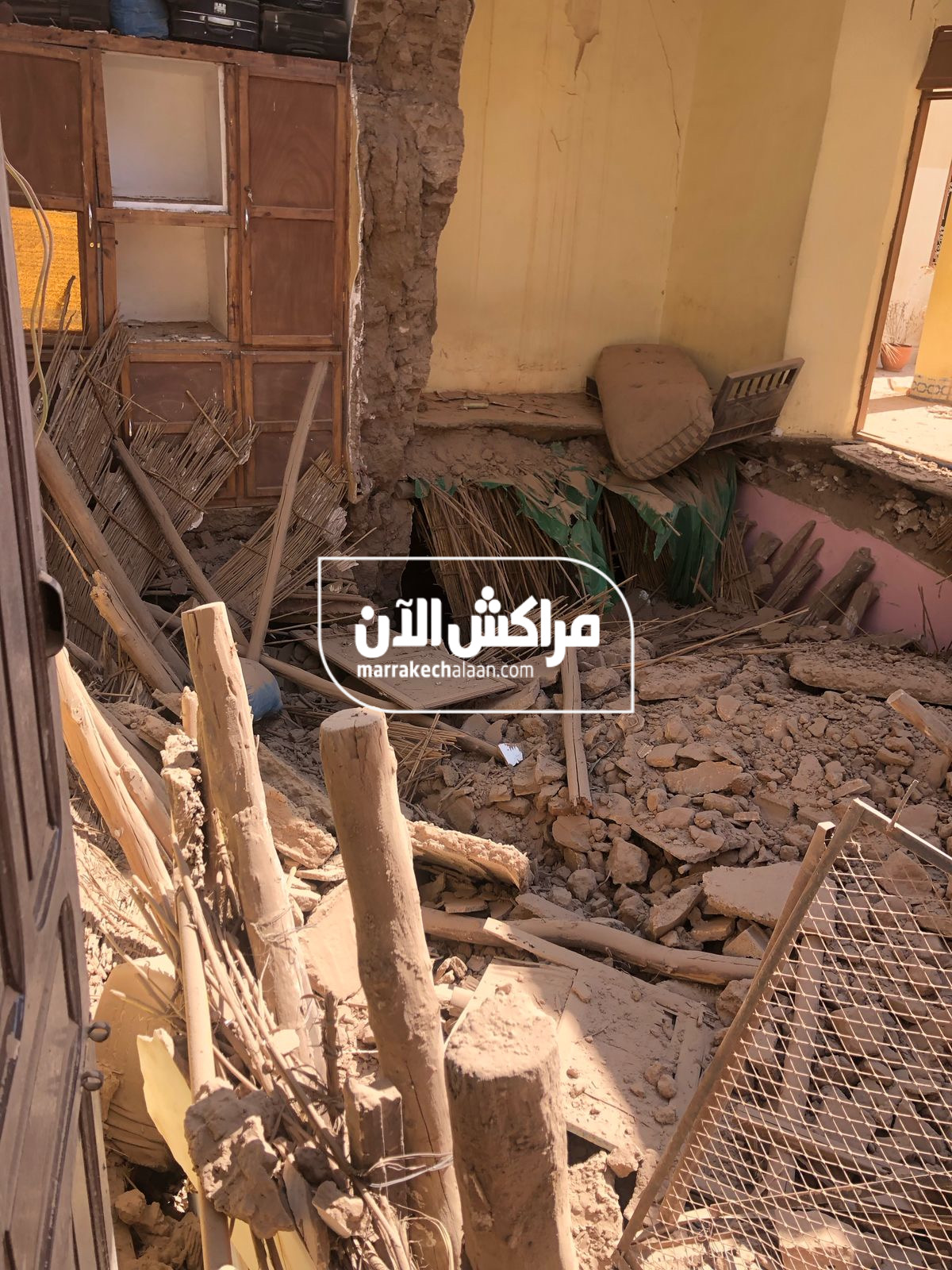 عاجل.. انهيار منزل بحي سيدي ميمون بمراكش عاجل.. انهيار منزل بحي سيدي ميمون بمراكش