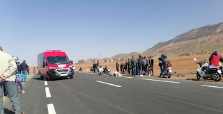 حافلة الزا تتسبب في مصرع مسن بين آيت أورير ومراكش