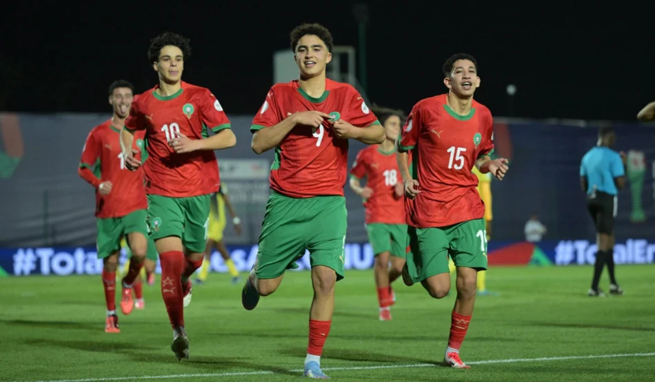 فتيان المغرب يعبرون إلى نصف نهائي بطولة إفريقيا