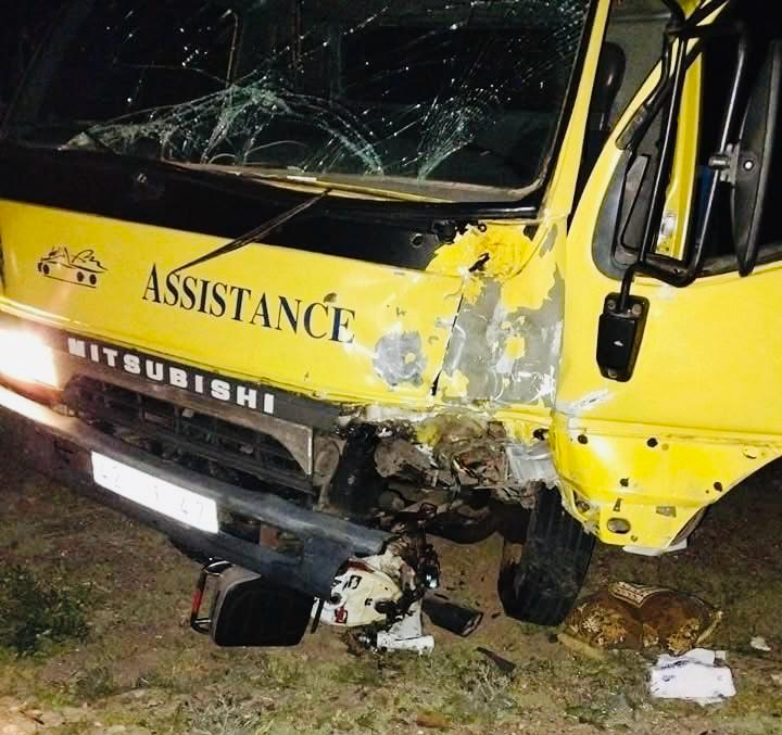 محزن.. “موطور” ينزلق تحت عجلات “ديبناج” بابن جرير والسائق يفارق الحياة على الفور +صور