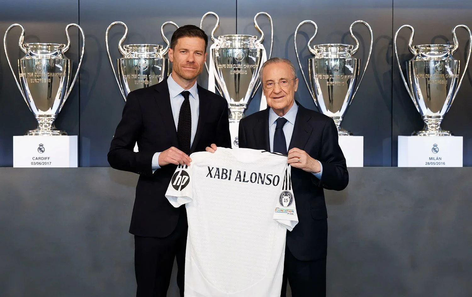 ألونسو يعد بتحقيق إنجازات كبيرة تليق بريال مدريد