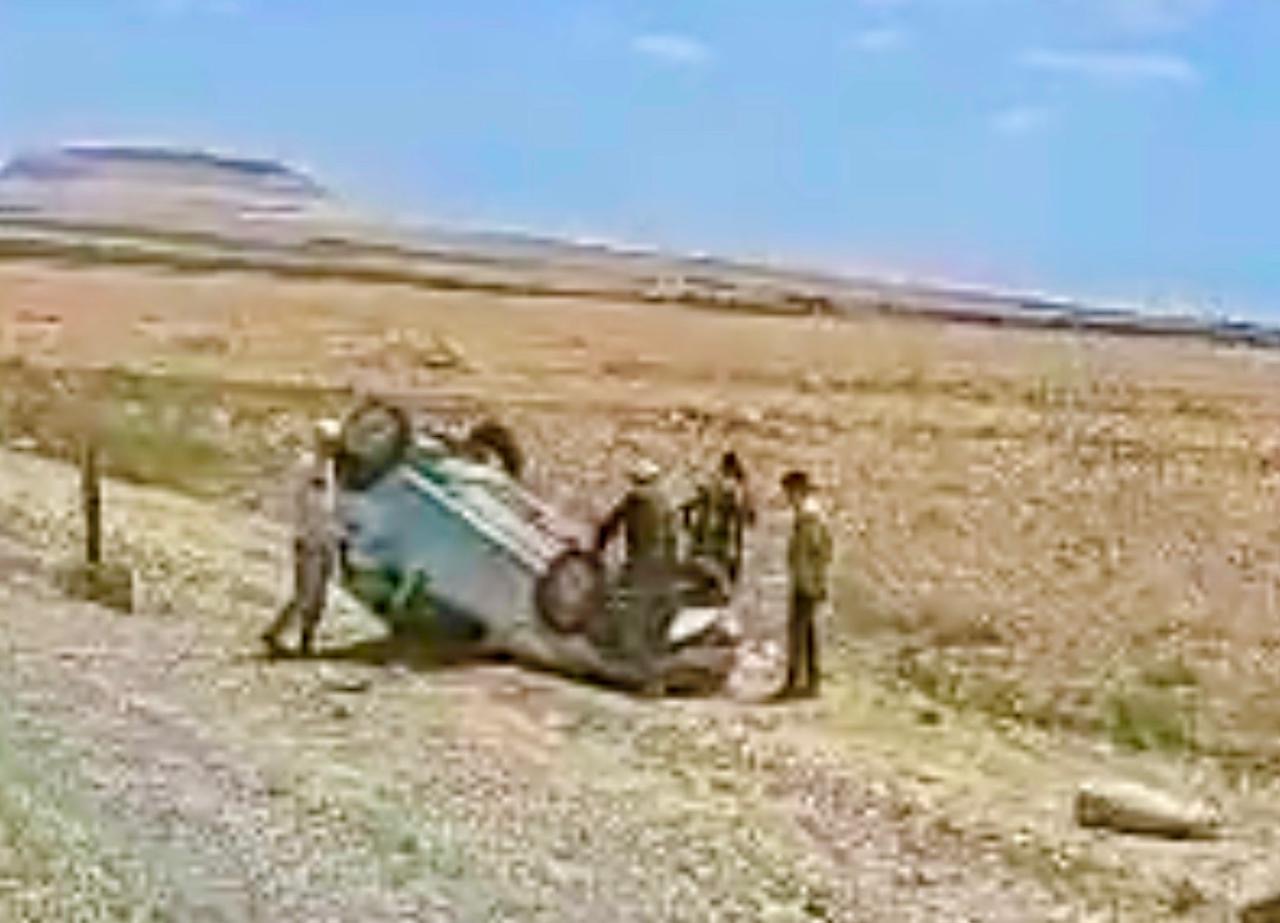 انقلاب سيارة خفيفة بين جماعتي شيشاوة وأهديل
